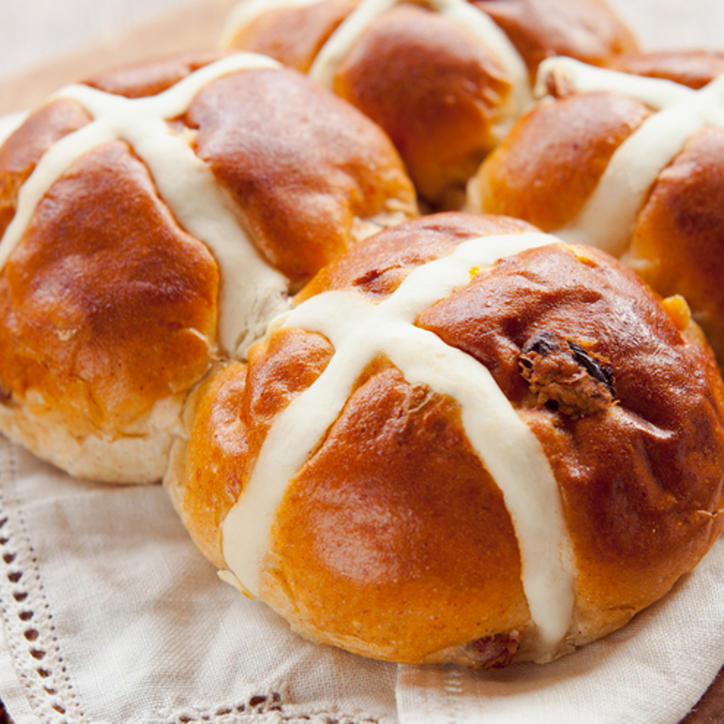 Hot cross buns
