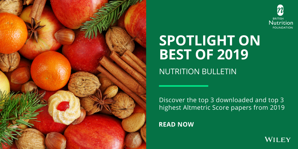 Nutrition Bulletin Spotlight Best of 2019