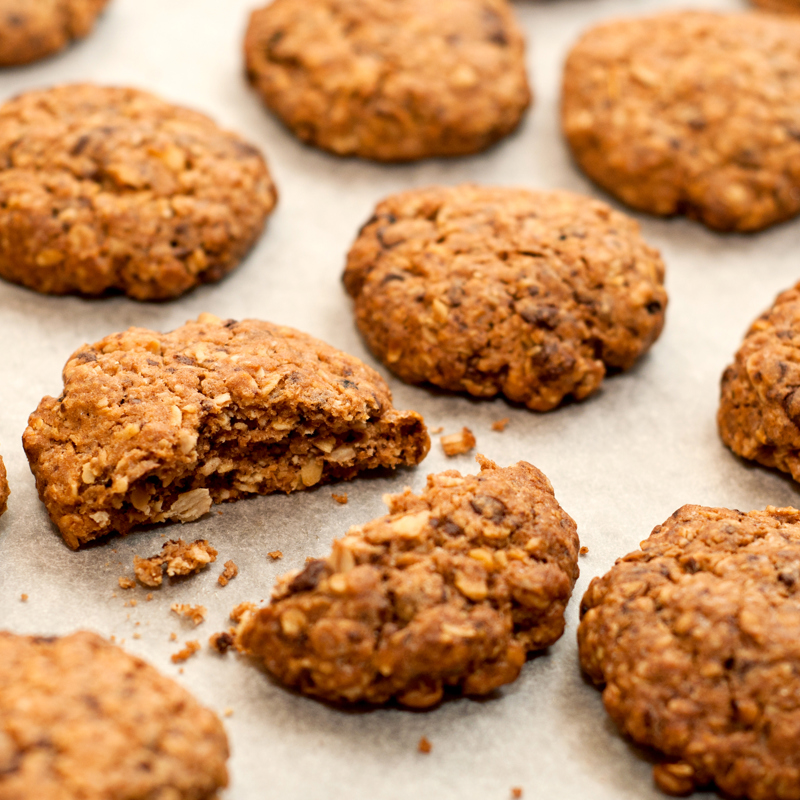 Flapjack cookies