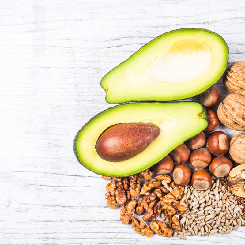 Some foods sources of unsaturated fats
